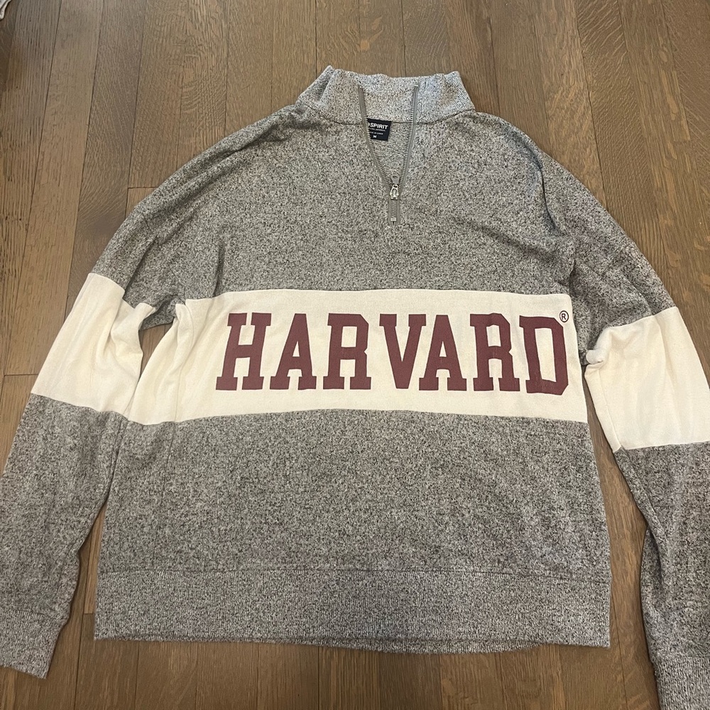 Harvard quarter zip. In great condition. Super light weight and soft.